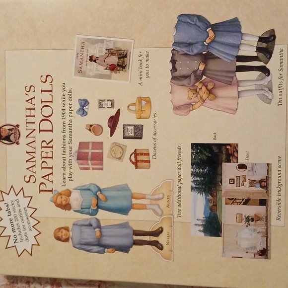 The American Girls collection, Kirsten and Samantha paper dolls - Picture 10 of 11